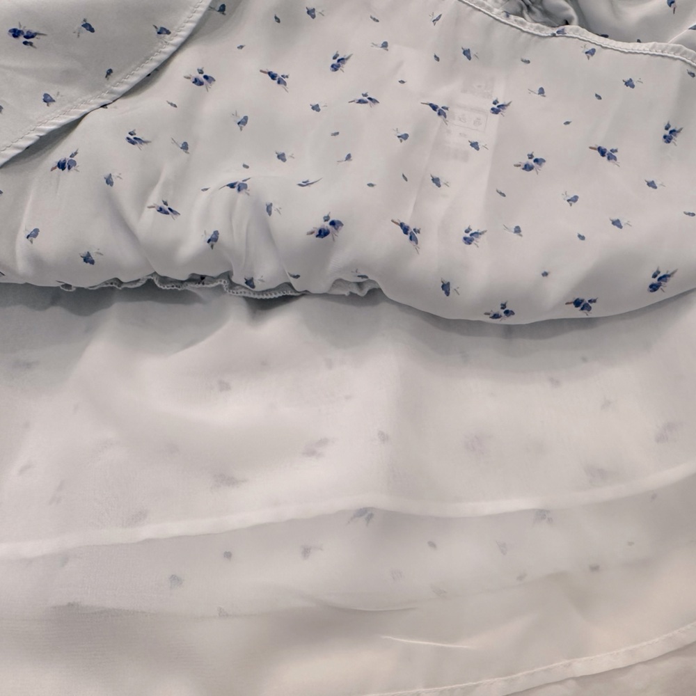 NWT Zara satin floral mini skirt - Picture 12 of 12